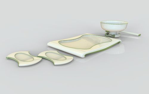 陶瓷餐具设计 创意陶瓷 工业设计 产品设计 陶瓷产品 茶具 餐具
