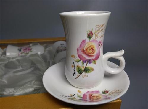 陶瓷咖啡杯碟s1-6(6套装,18只装)